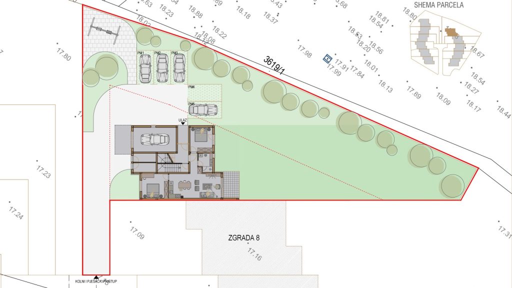 Projekt Valdebek Zgrada 7 - okucnica
